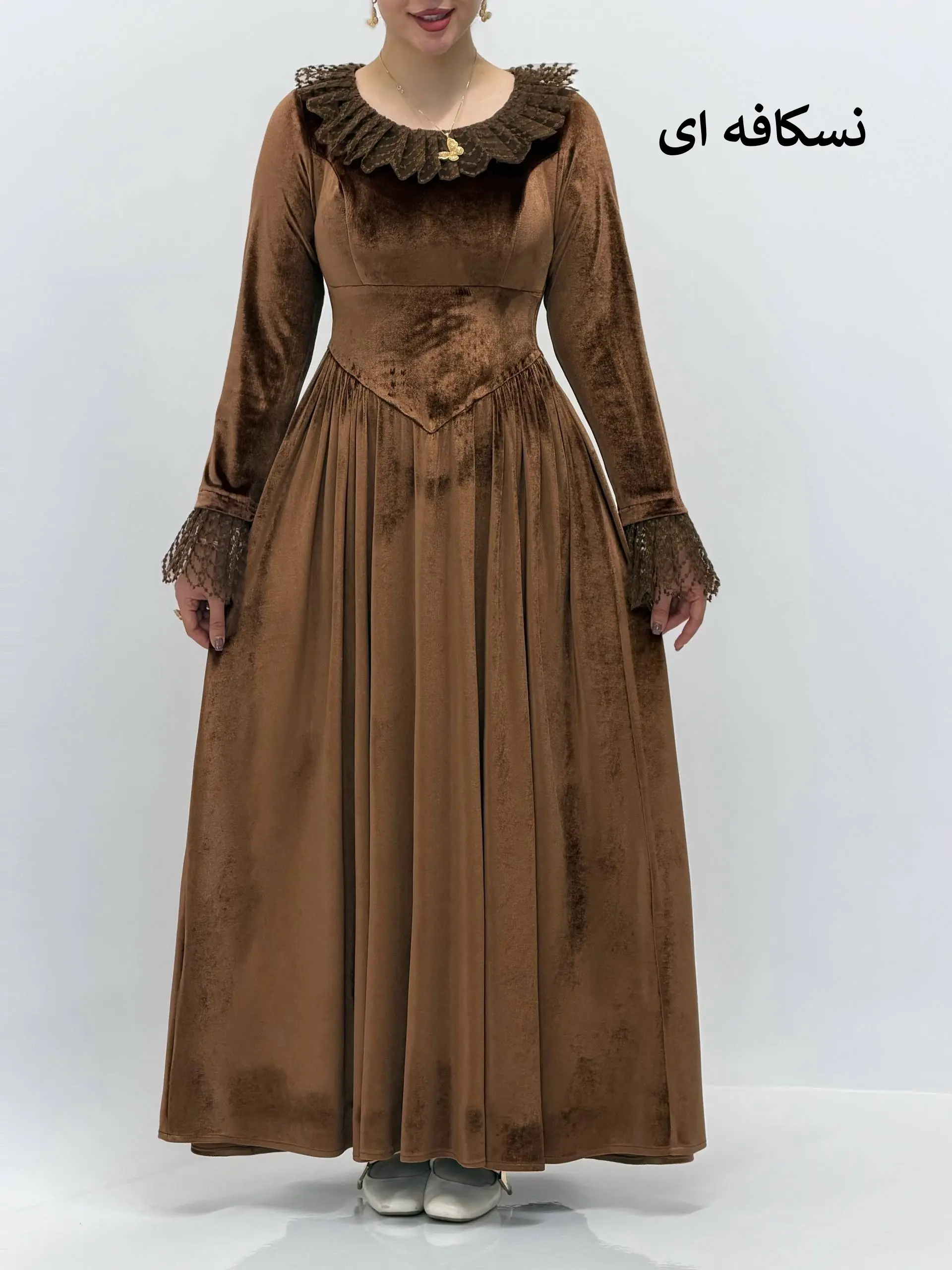 3848-پیراهن ماکسی شهرزاد